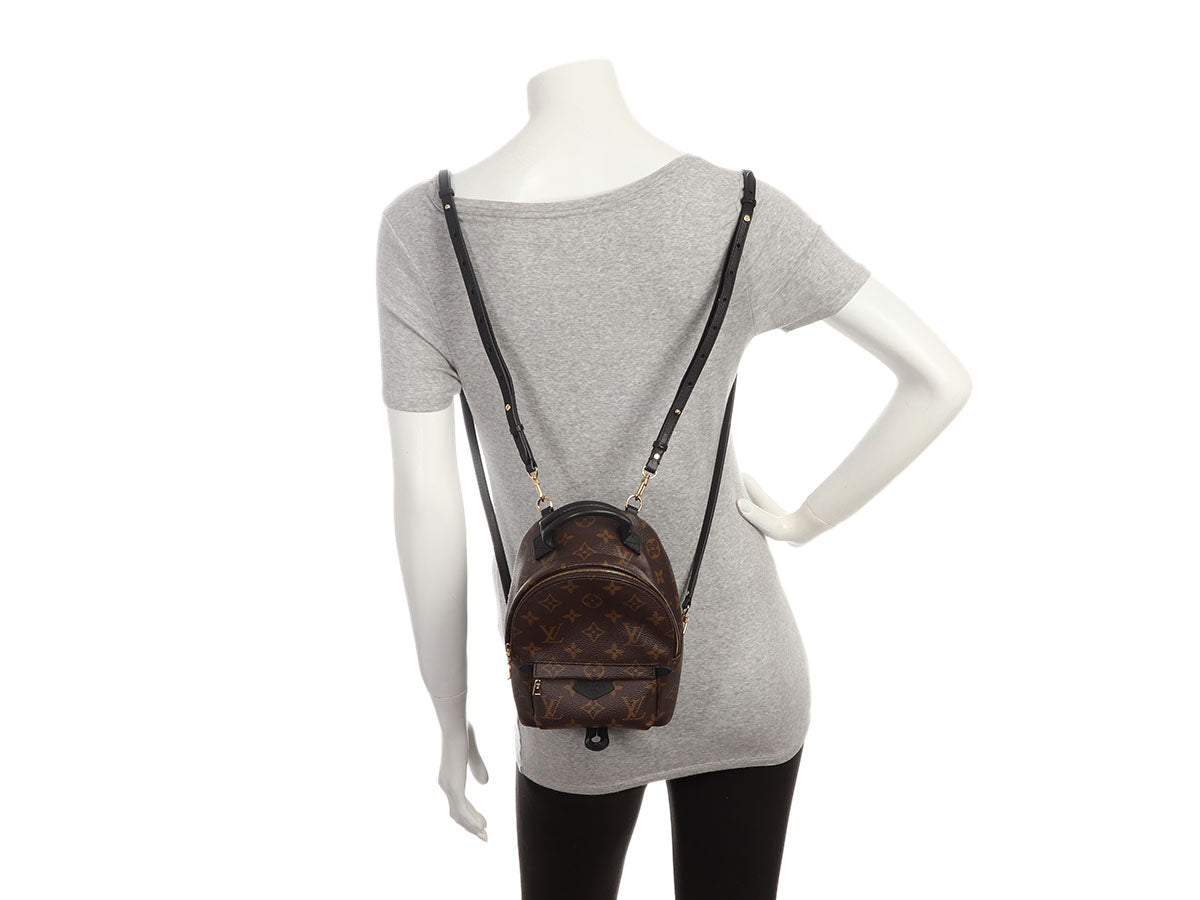 Louis Vuitton Mini Monogram Palm Springs Backpack