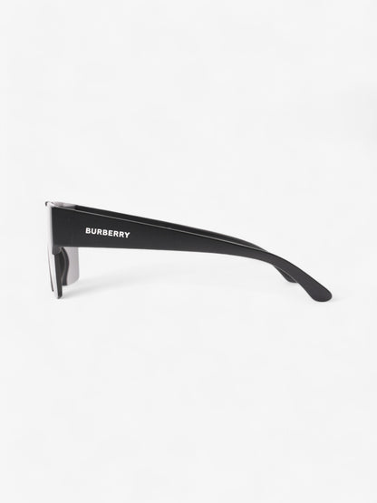 Burberry Shield-Frame Sunglasses Black Acetate 140mm