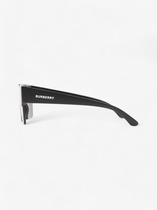 Burberry Shield-Frame Sunglasses Black Acetate 140mm