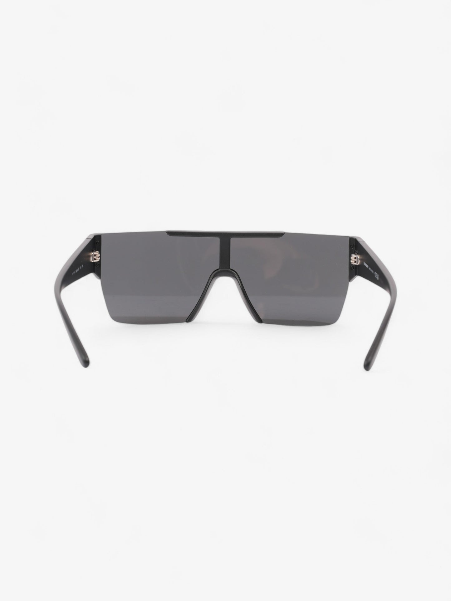 Burberry Shield-Frame Sunglasses Black Acetate 140mm