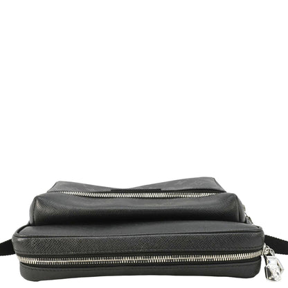 LOUIS VUITTON Outdoor Monogram Eclipse Crossbody Bag Black
