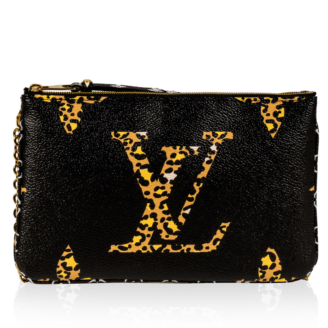 Louis Vuitton Pochette Double Zip - Jungle Print