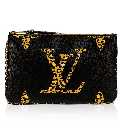 Louis Vuitton Pochette Double Zip - Jungle Print