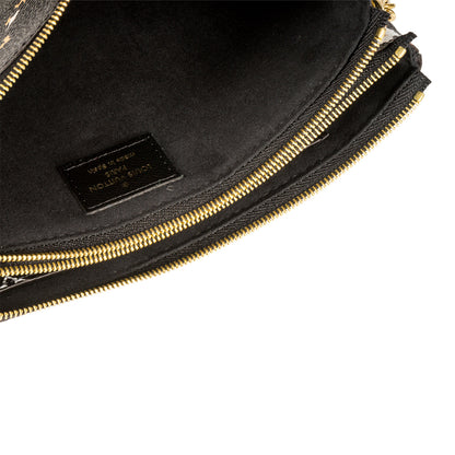 Louis Vuitton Pochette Double Zip - Jungle Print