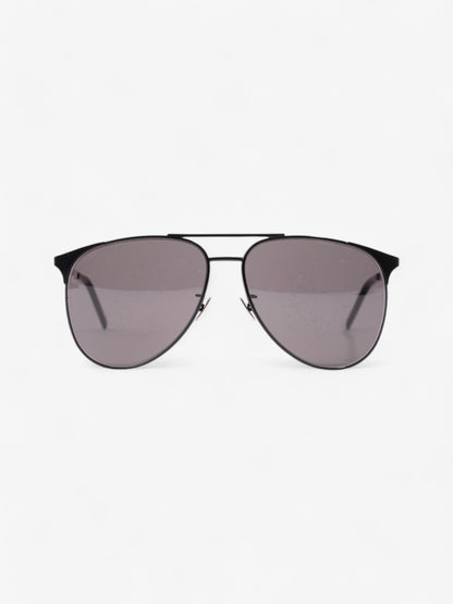 Saint Laurent Classic Aviator Sunglasses Black Acetate 145mm