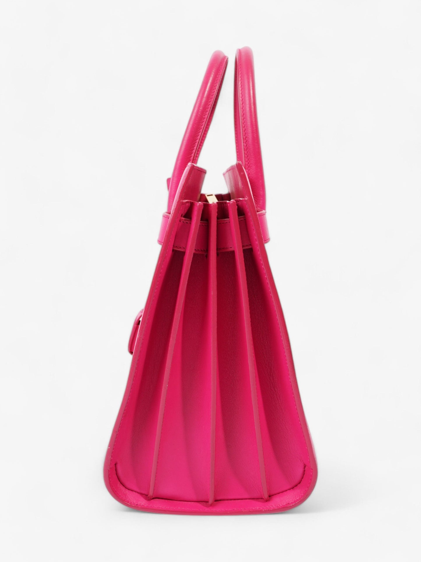 Saint Laurent Sac De Jour Hot Pink Calfskin Leather Small