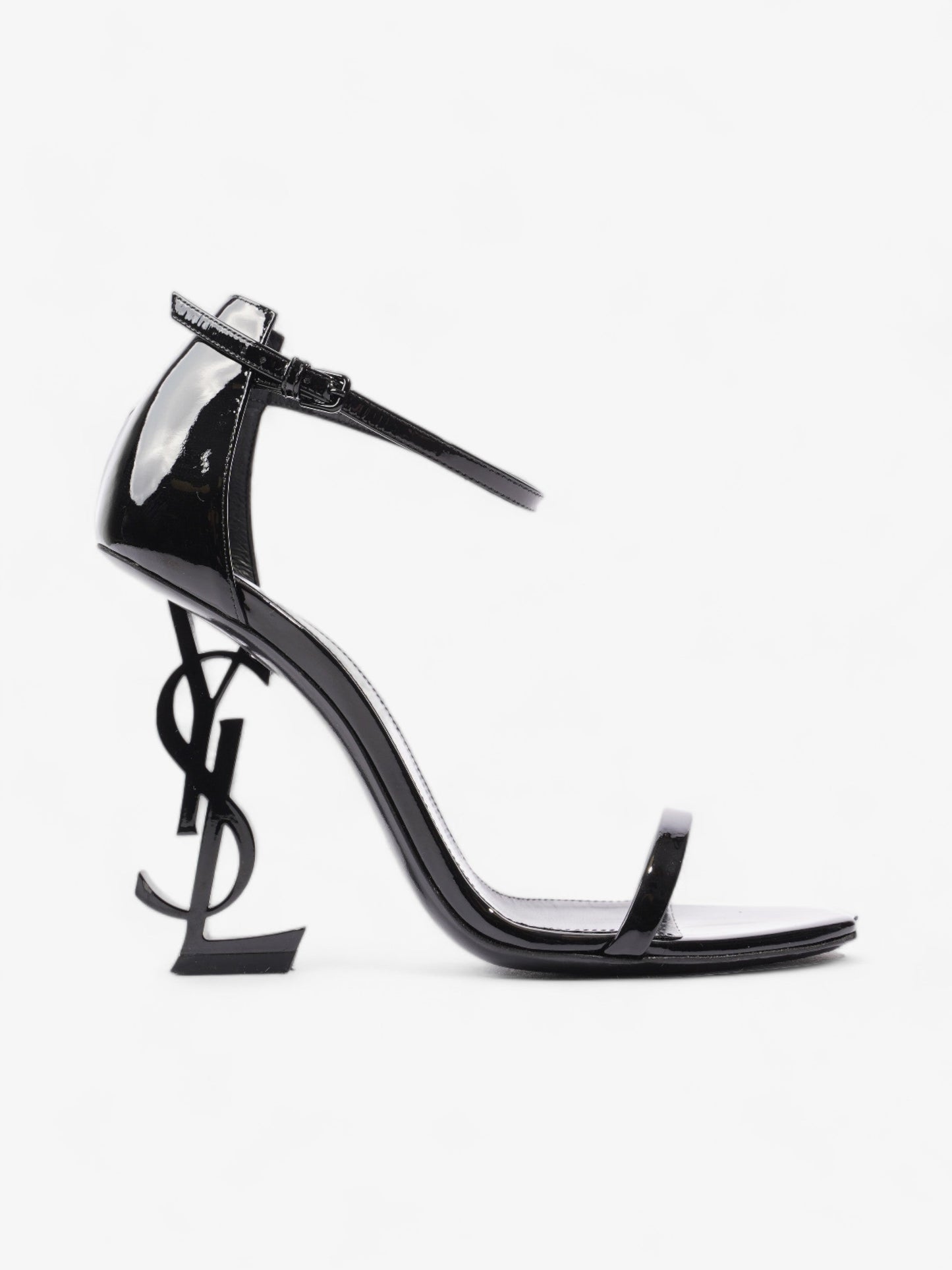 Saint Laurent Opyum 110mm Black Patent Leather EU 36 UK 3