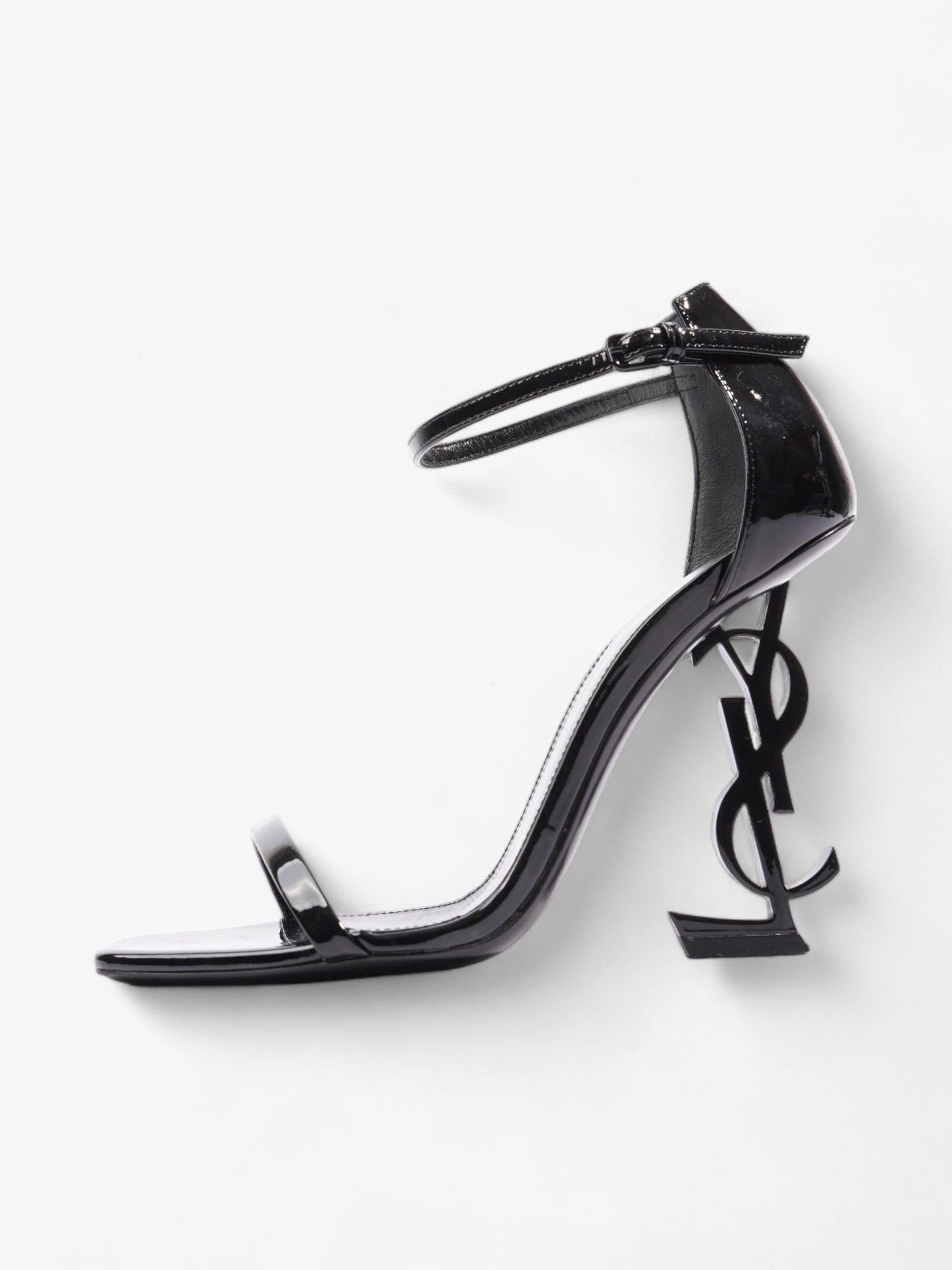 Saint Laurent Opyum 110mm Black Patent Leather EU 36 UK 3