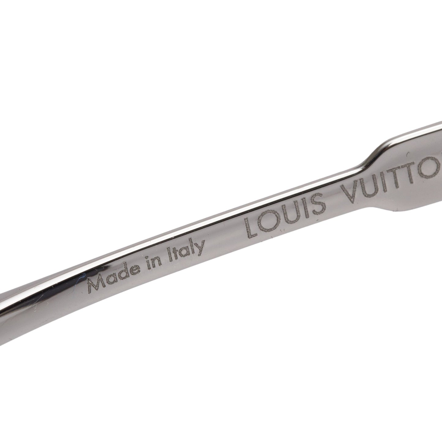 Louis Vuitton 2022 Z1815U Black Acetate  Silver Tone Cyclone Metal Sunglasses