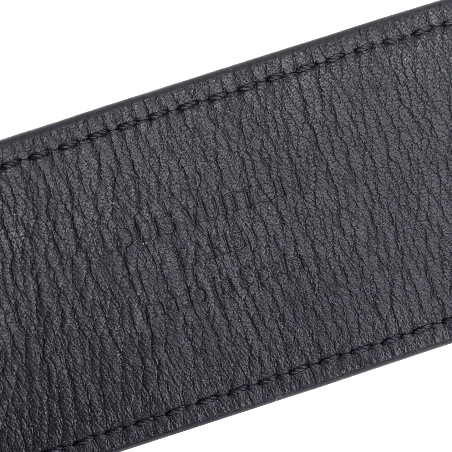 Louis Vuitton Monogram Canvas Signature Chain 35 MM Belt, Size 85 36 w/ Box & Receipt