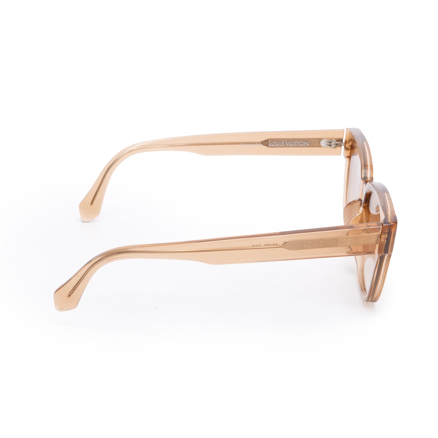 Louis Vuitton Z1704E Brown Acetate Sunglasses w/ Box