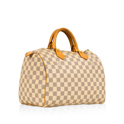 Louis Vuitton Speedy 30cm - Damier Azure