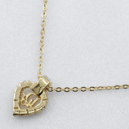 Dior Logo Heart Necklace