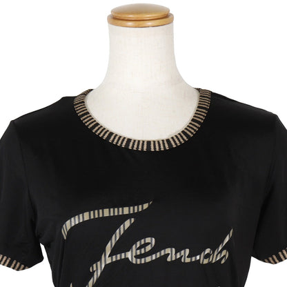 Fendi Logo Rayon T-shirt