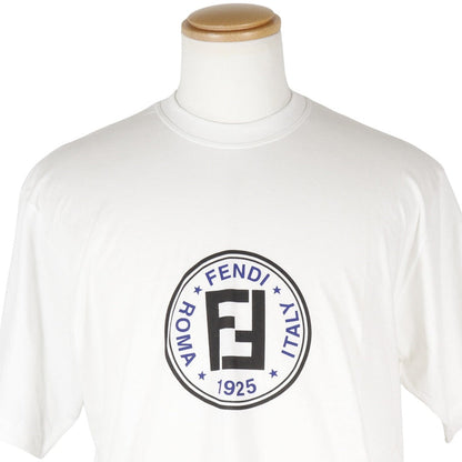 Fendi Logo Cotton T-shirt
