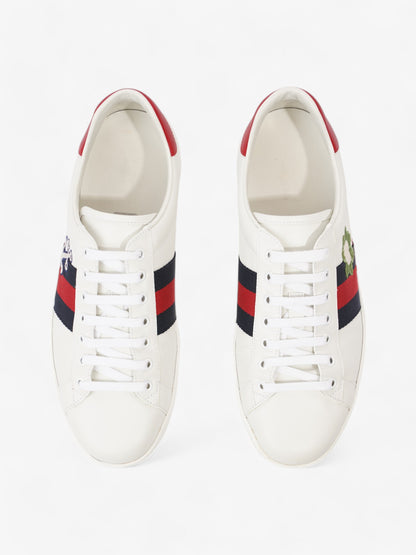 Gucci Ace Sneakers  White / Red / Blue Leather EU 43 UK 9