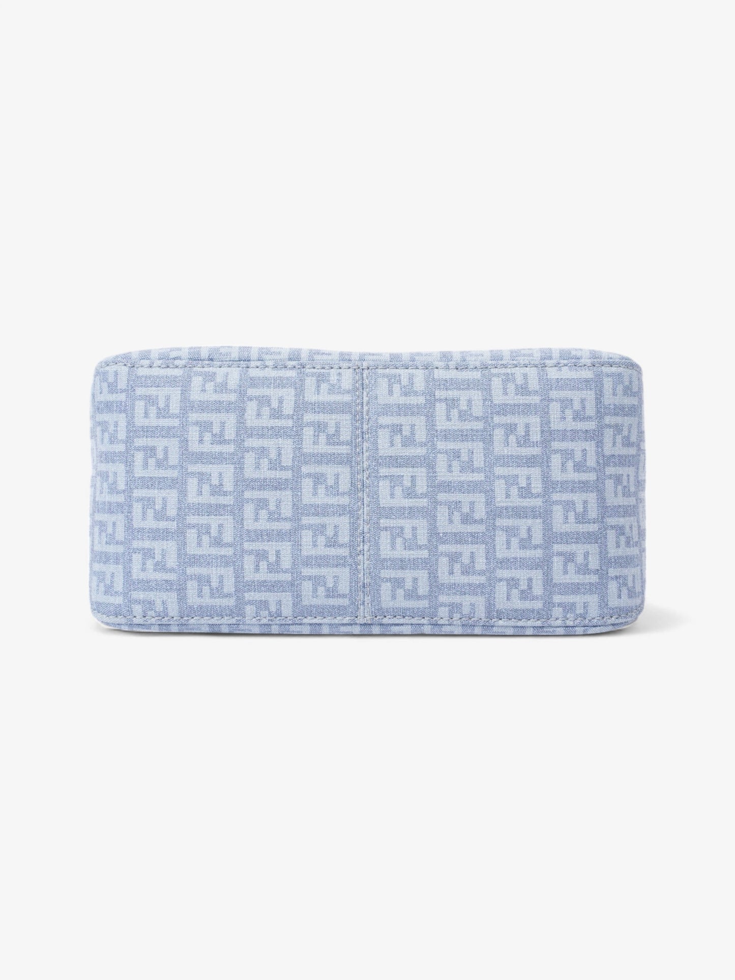 Fendi Mama Baguette Blue Canvas Mini