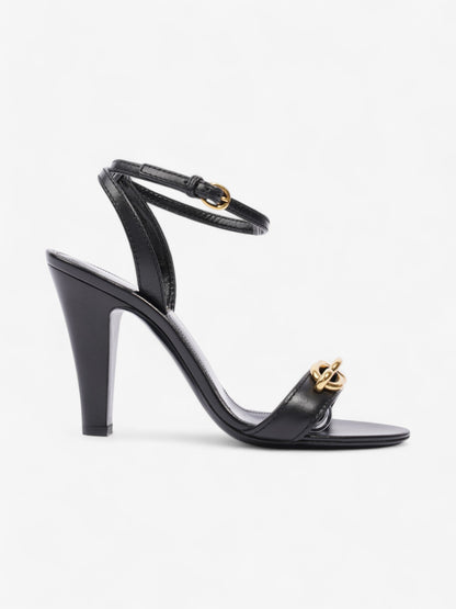 Saint Laurent Maillon 95 Black Leather EU 37 UK 4