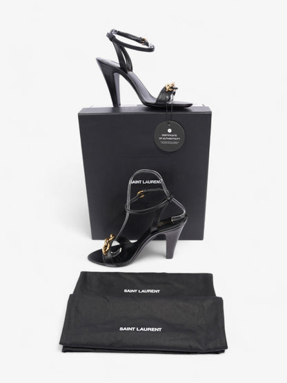 Saint Laurent Maillon 95 Black Leather EU 37 UK 4