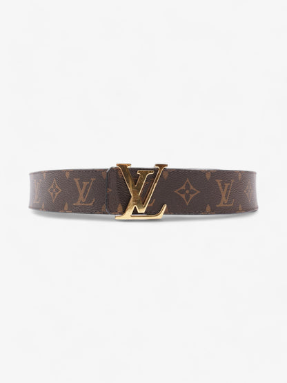 Louis Vuitton LV Reversible Belt Monogram / Black Coated Canvas 90cm 36"