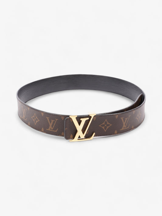 Louis Vuitton LV Reversible Belt Monogram / Black Coated Canvas 90cm 36"