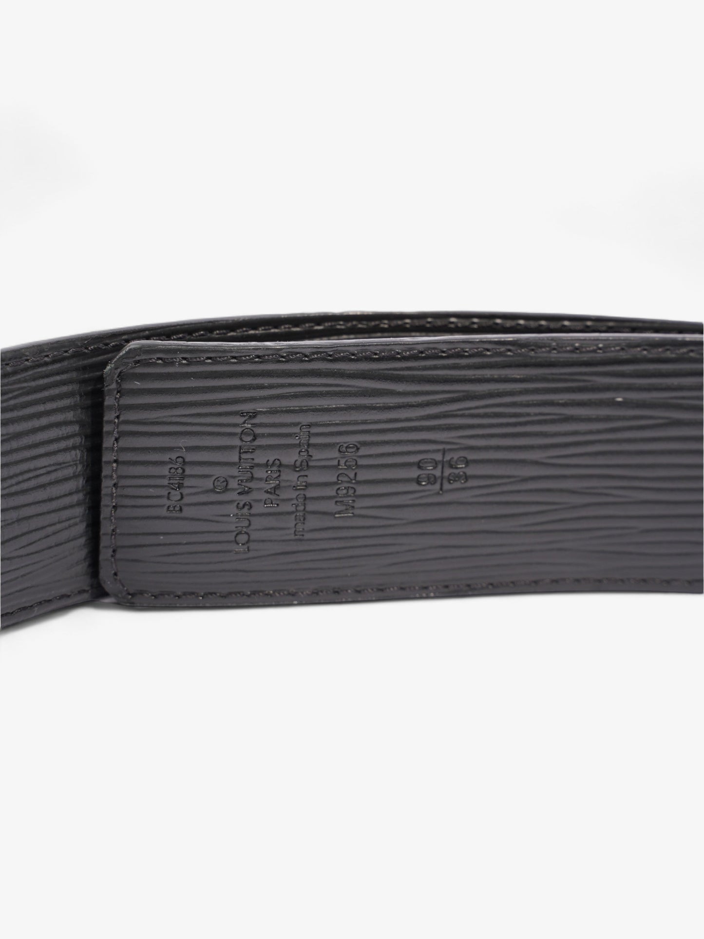 Louis Vuitton LV Reversible Belt Monogram / Black Coated Canvas 90cm 36"