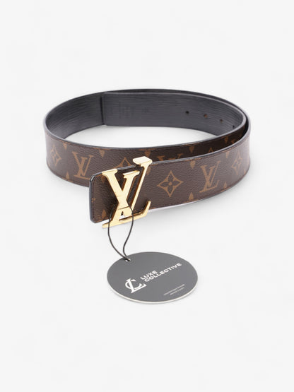 Louis Vuitton LV Reversible Belt Monogram / Black Coated Canvas 90cm 36"