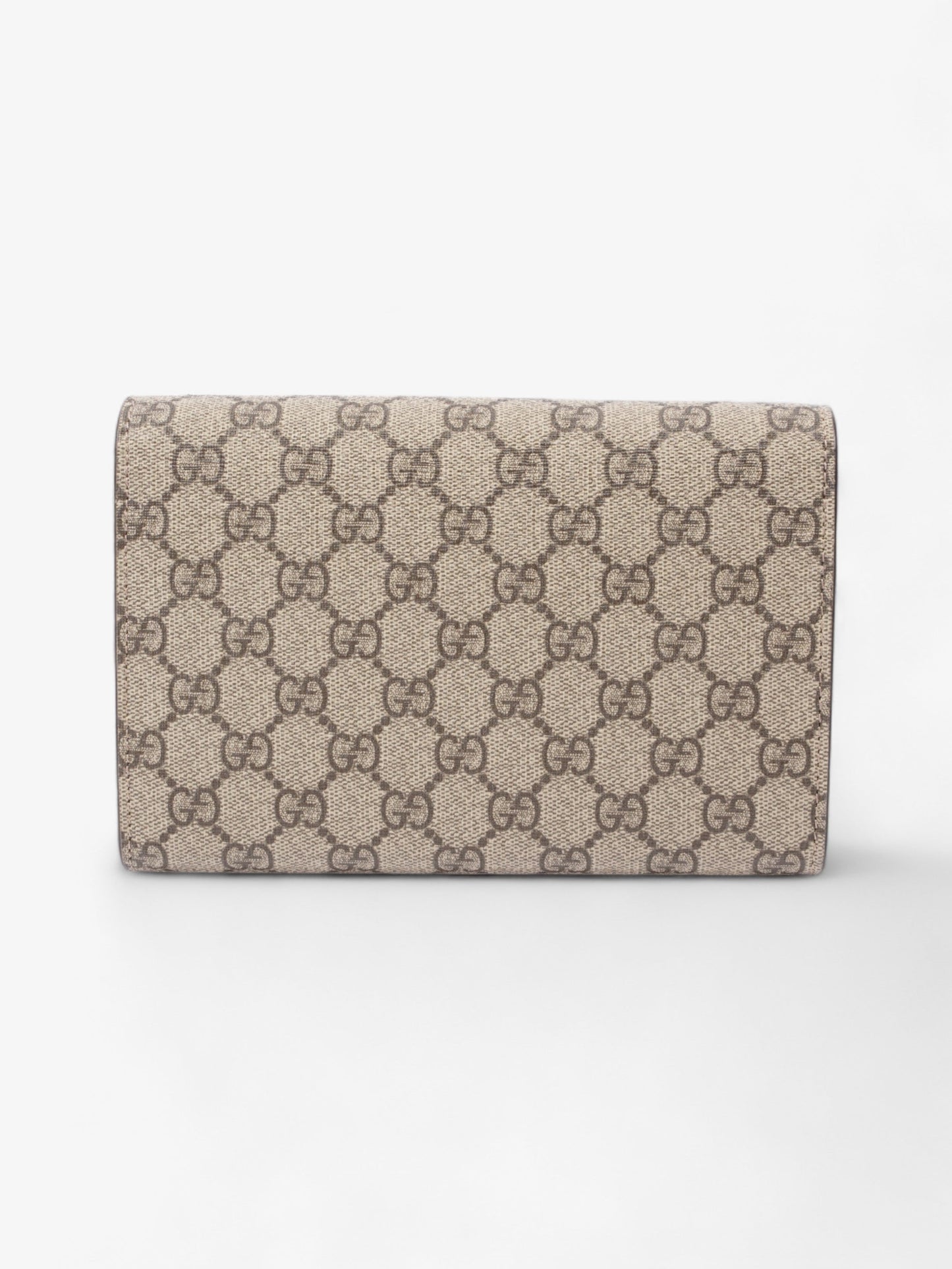 Gucci Dionysus Chain Wallet GG Supreme Coated Canvas
