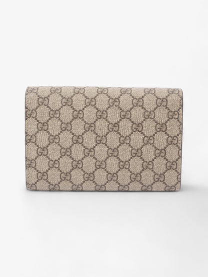 Gucci Dionysus Chain Wallet GG Supreme Coated Canvas