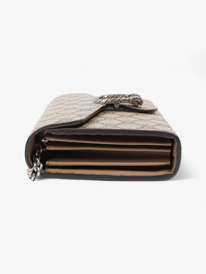 Gucci Dionysus Chain Wallet GG Supreme Coated Canvas