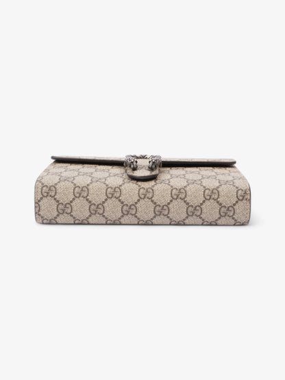 Gucci Dionysus Chain Wallet GG Supreme Coated Canvas