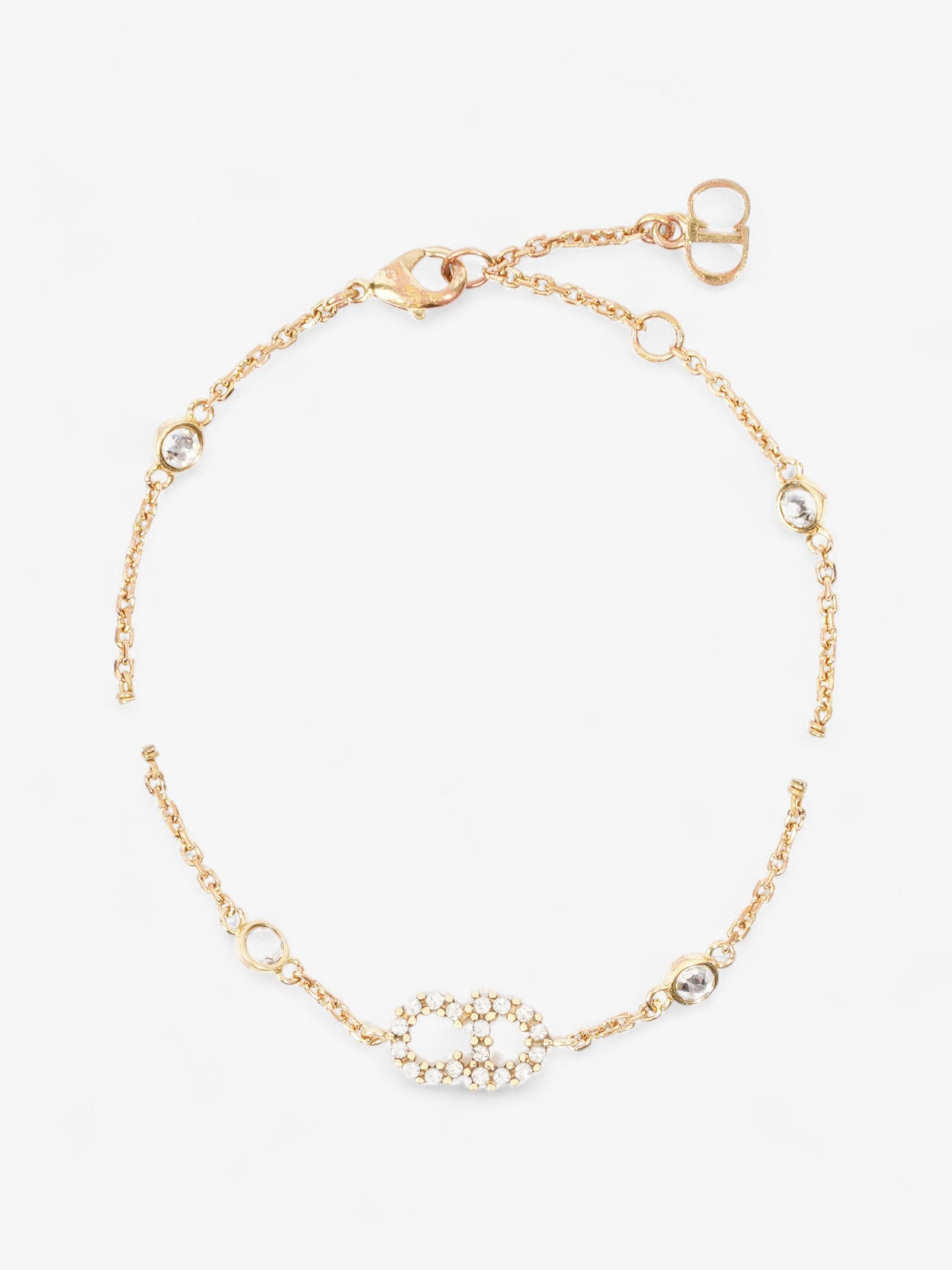Christian Dior Clair D Lune Bracelet Gold Gold Plated