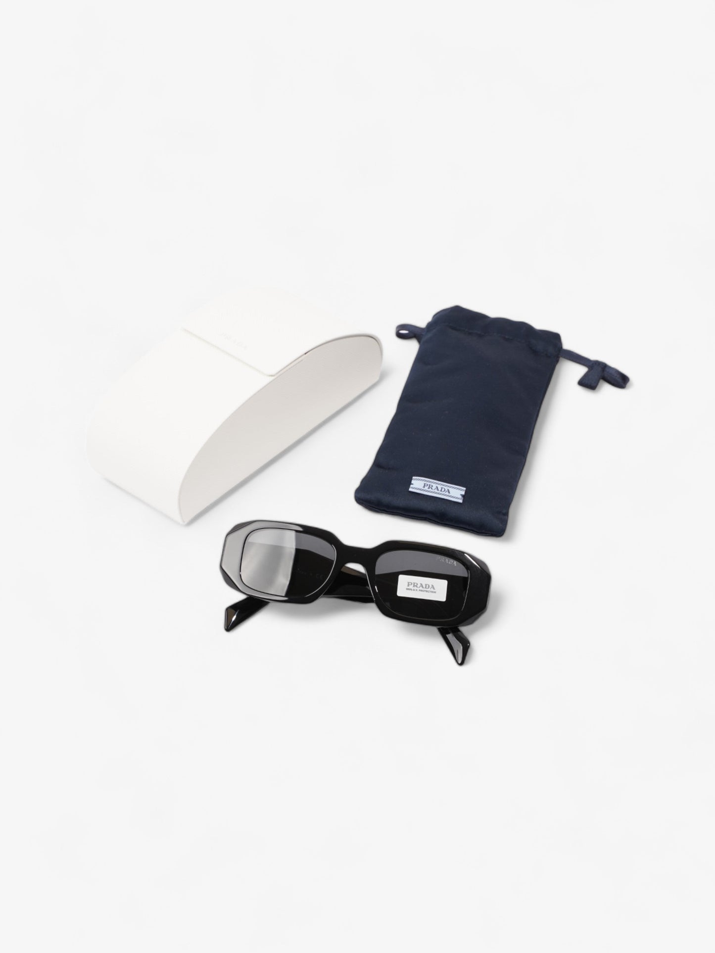 Prada Symbole Sunglasses Black Acetate 145mm