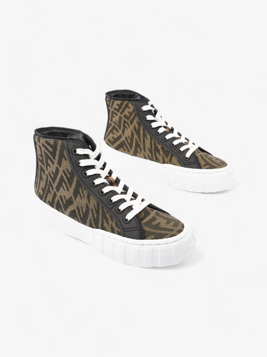 Fendi FF Vertigo High Top Monogram Suede EU 41 UK 7