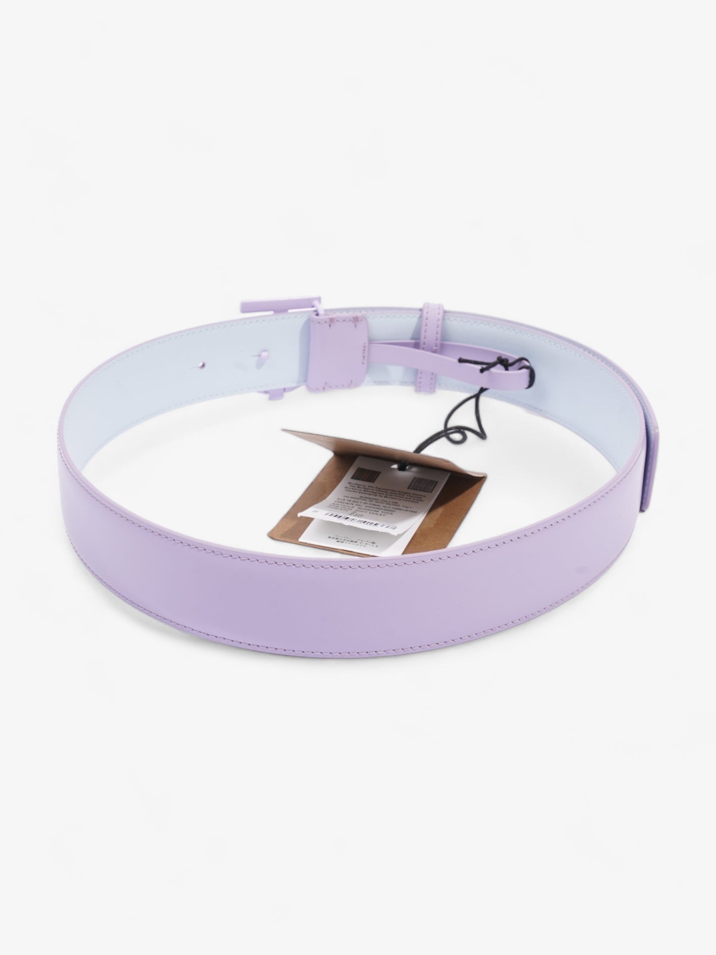Burberry TB Belt Soft Violet Calfskin Leather Small (62.5-77.5cm)