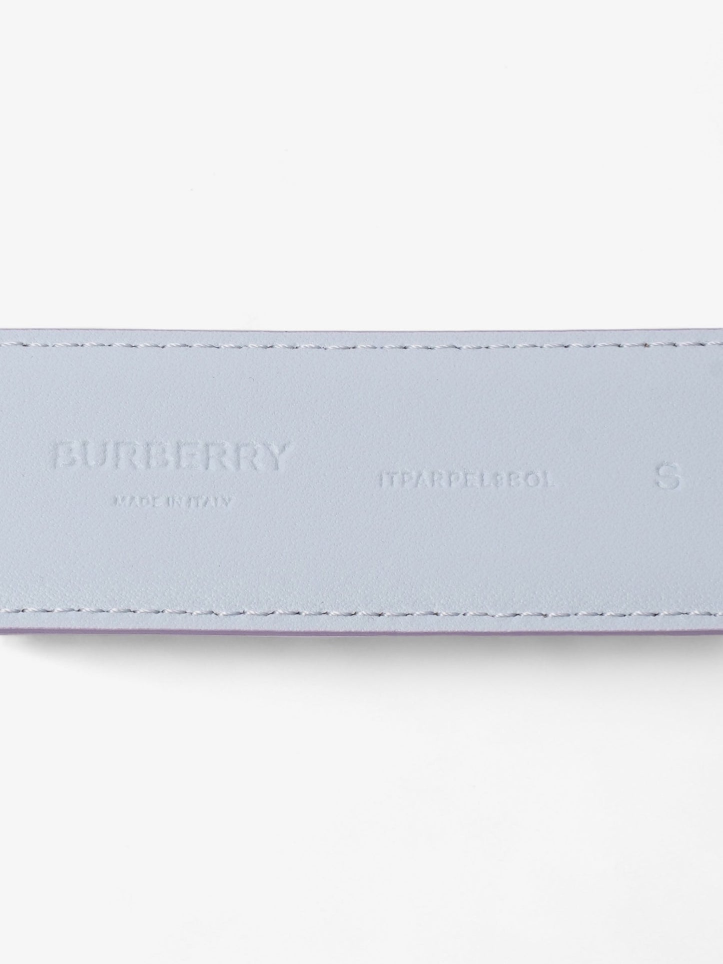 Burberry TB Belt Soft Violet Calfskin Leather Small (62.5-77.5cm)