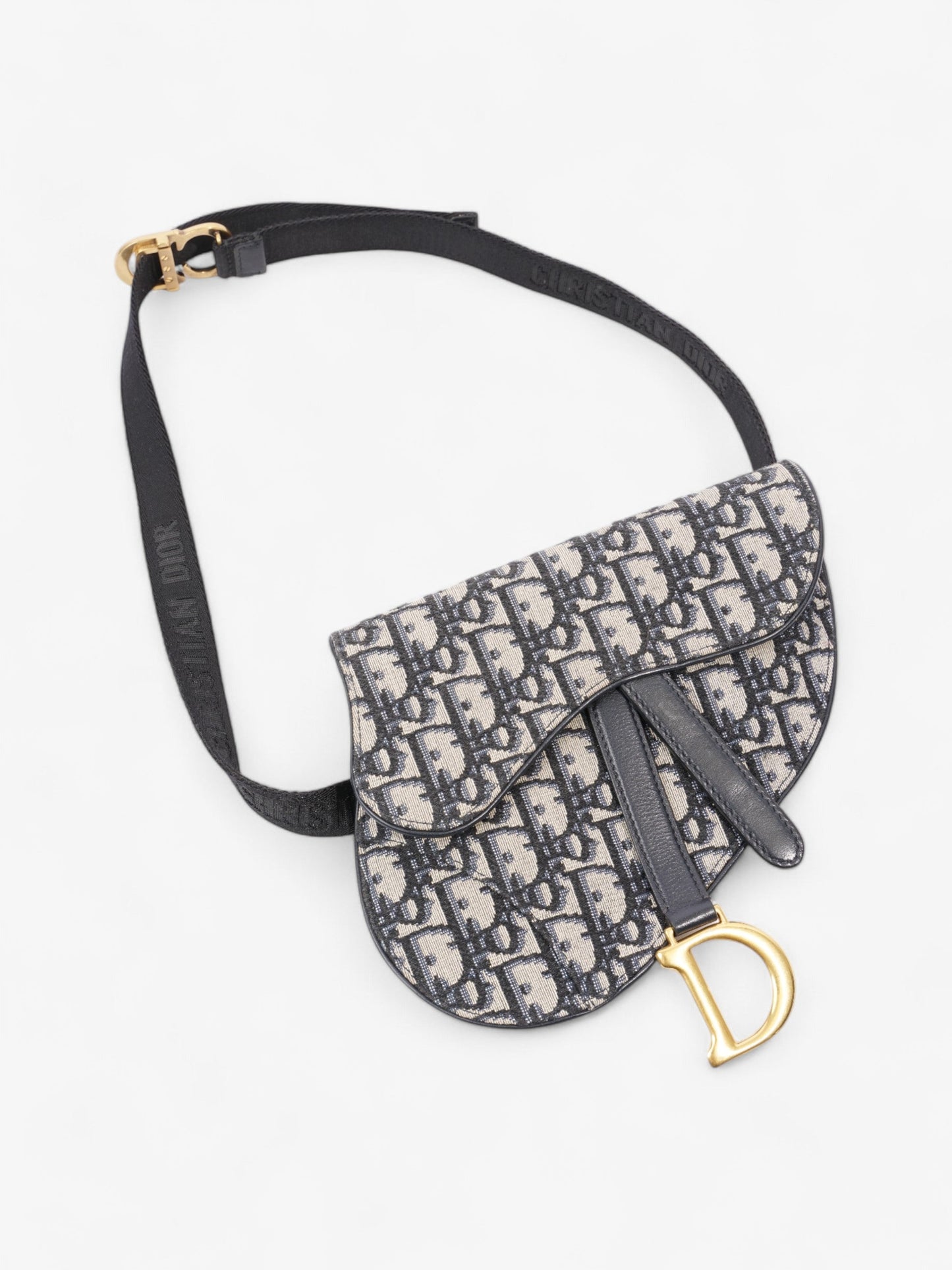 Christian Dior Saddle belt bag Dior Oblique Canvas