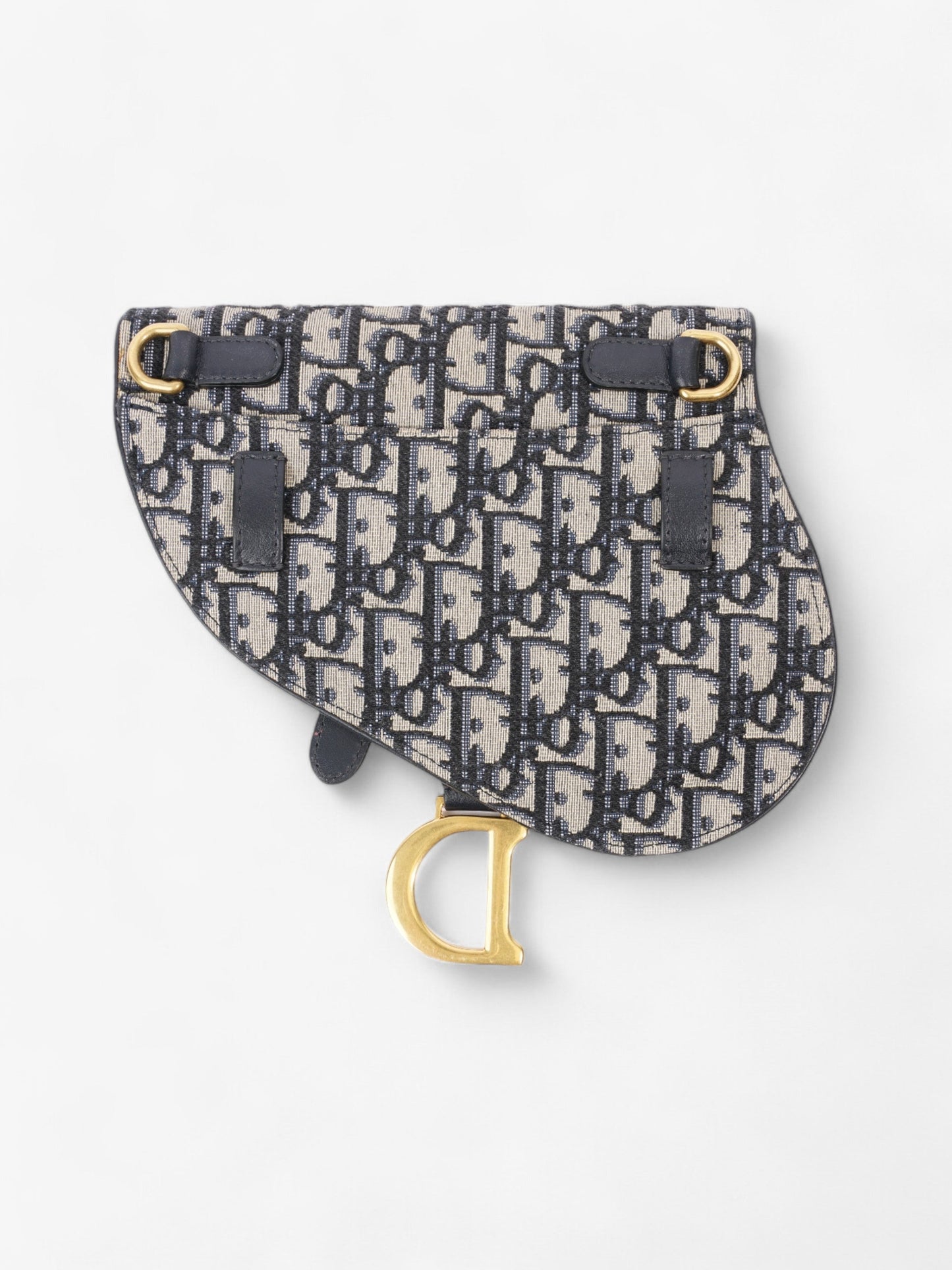 Christian Dior Saddle belt bag Dior Oblique Canvas
