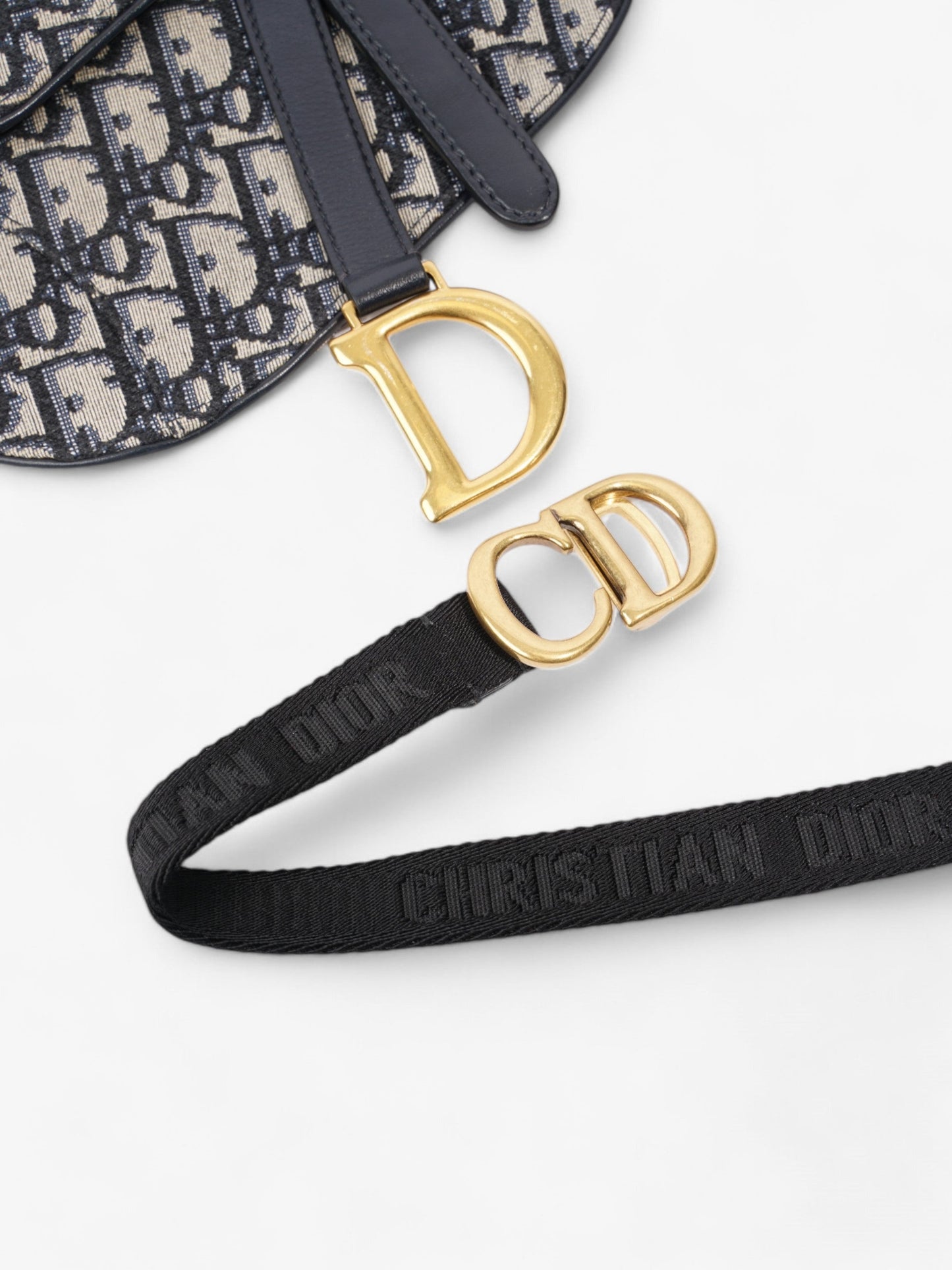 Christian Dior Saddle belt bag Dior Oblique Canvas