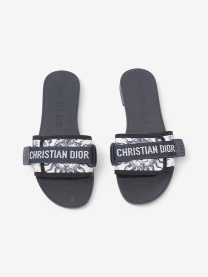 Christian Dior DIOREVOLUTION Navy / White Fabric EU 37 UK 4