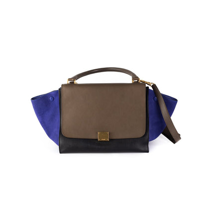 Celine Trapeze Medium Tricolour