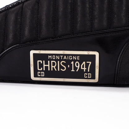 Dior Montaigne 1947 Bag Black by John Galliano Collection