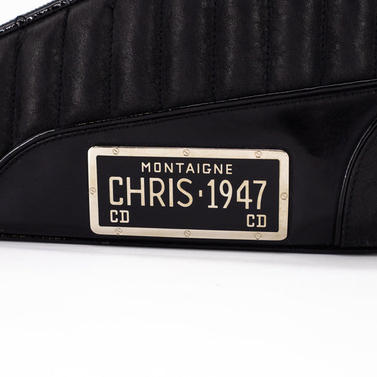 Dior Montaigne 1947 Bag Black by John Galliano Collection