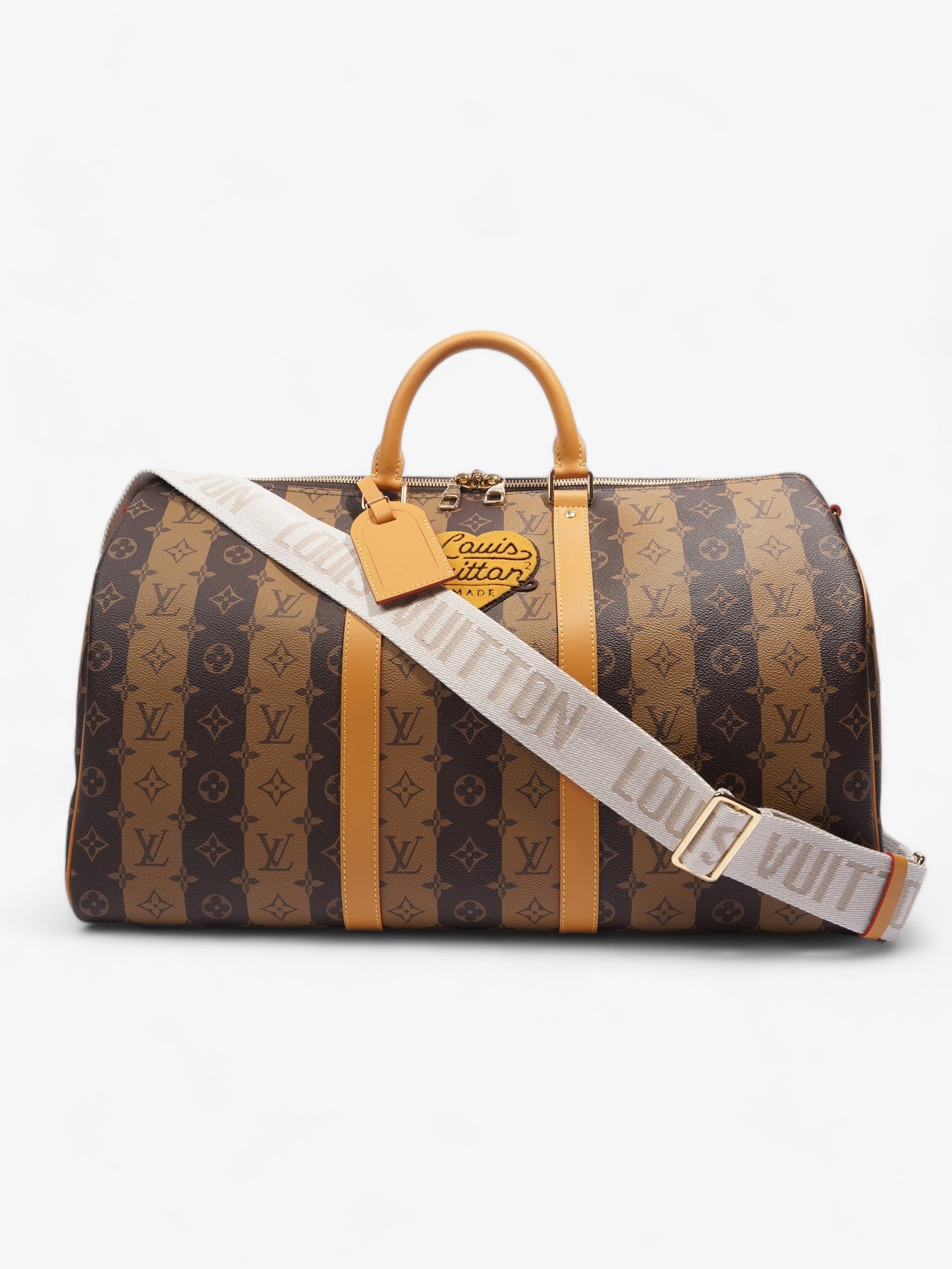 Louis Vuitton x Nigo Keepall Bandouliere Reverse Monogram Canvas 50