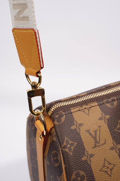 Louis Vuitton x Nigo Keepall Bandouliere Reverse Monogram Canvas 50