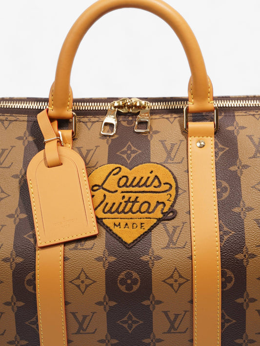 Louis Vuitton x Nigo Keepall Bandouliere Reverse Monogram Canvas 50