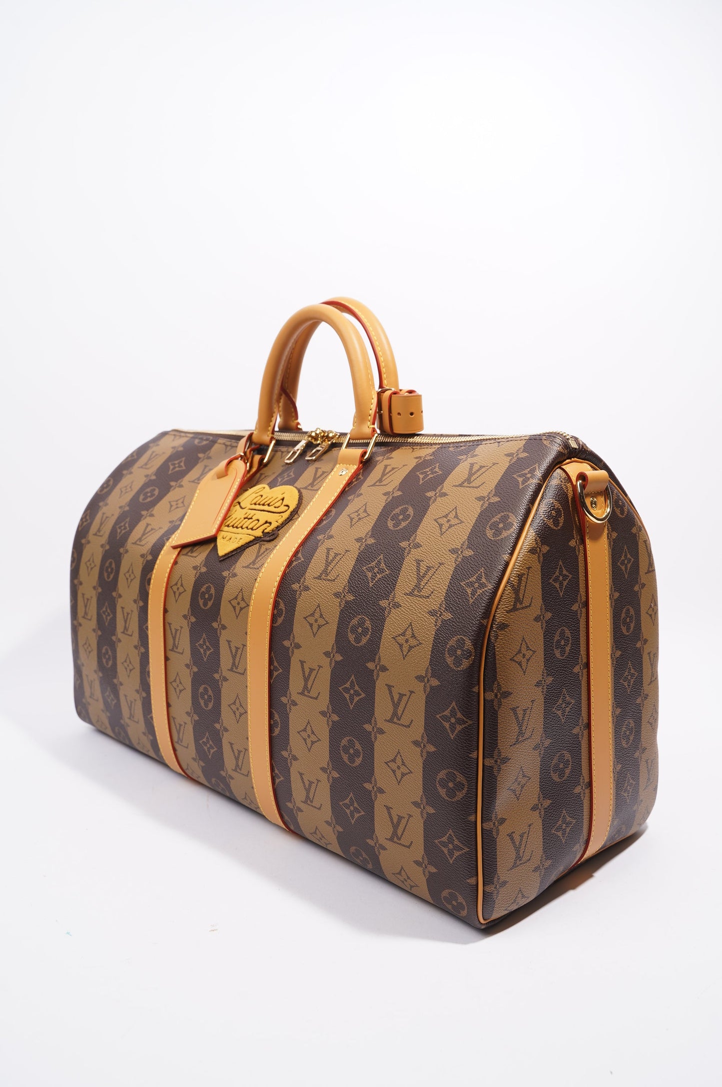Louis Vuitton x Nigo Keepall Bandouliere Reverse Monogram Canvas 50