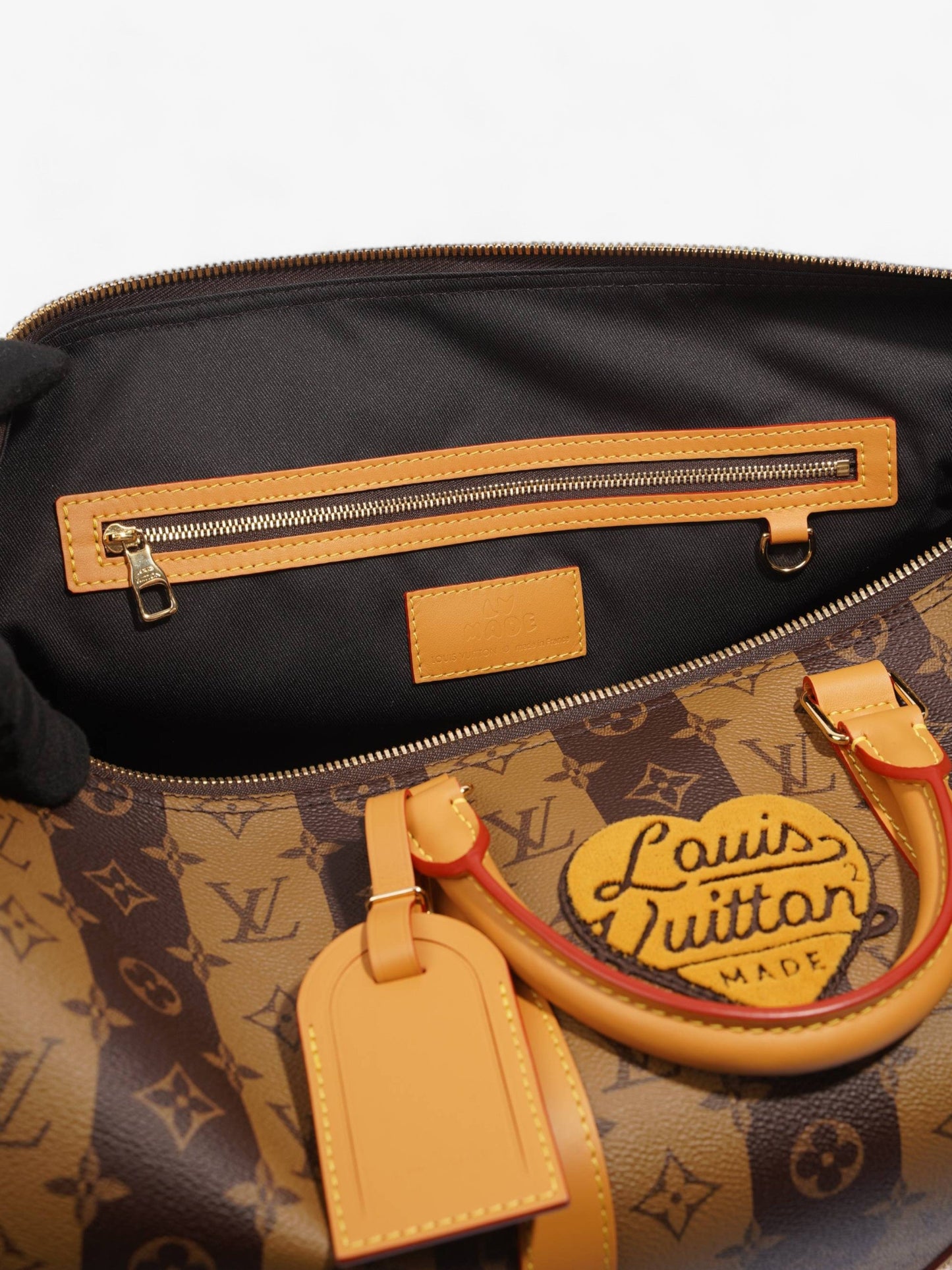 Louis Vuitton x Nigo Keepall Bandouliere Reverse Monogram Canvas 50