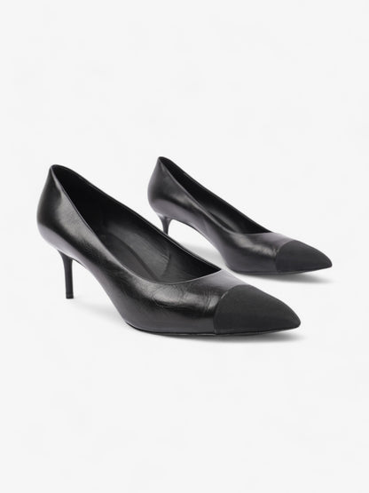 Chanel Pointed Heel 65mm Black Leather EU 41 UK 8