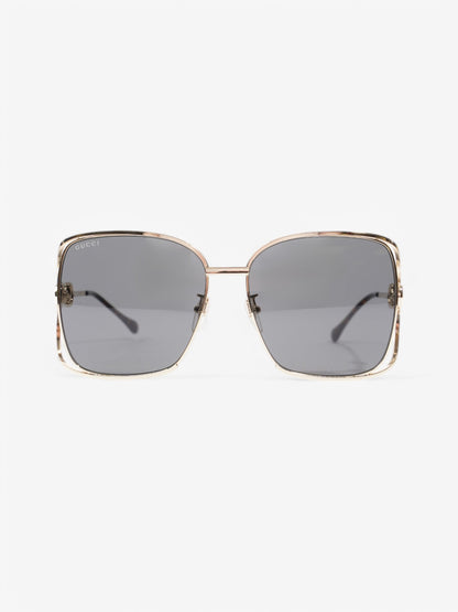 Gucci Gucci sunglasses Gold / Brown Base Metal